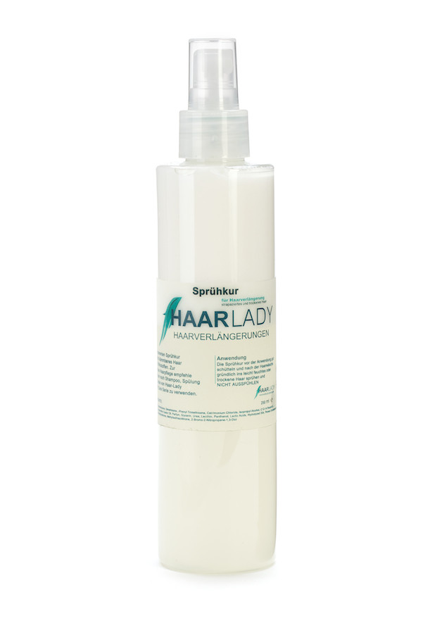 Sprühkur für Haarverlängerung | Haarverdichtung mit Echthaarextensions, 250 ml