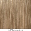 10 glatte Echthaarsträhnchen mit runden Bondings 50cm RB