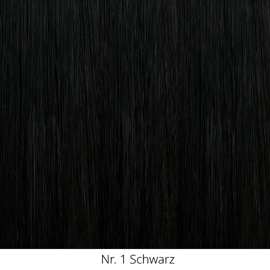 Zwei Clip in Extensions aus Echthaar mit je 1 Clip, 40 cm Länge