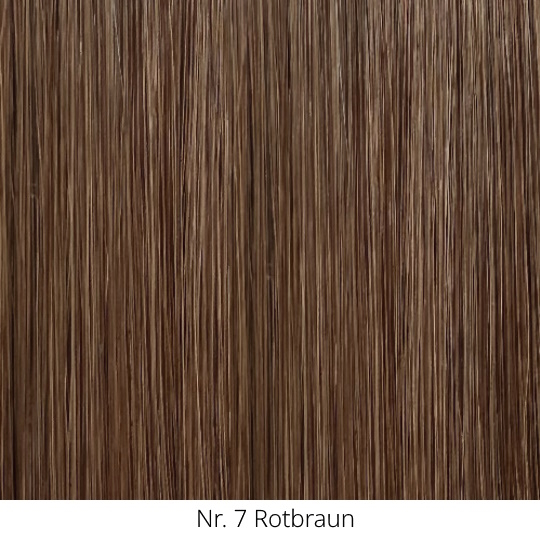 Spezial Clip in Extensions mit XXL Fülle aus Echthaar, 50 cm Haarlänge