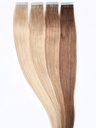 Abverkauf: 10 Tape Extensions aus Tempelhaar zur Haarverlängerung in 40 cm
