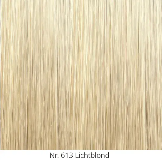 25 glatte Echthaarsträhnchen mit runden Bondings 1 Gramm für Microringe