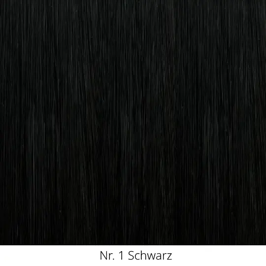 Zwei Clip-in-Extensions aus Echthaar mit je 1 Clip