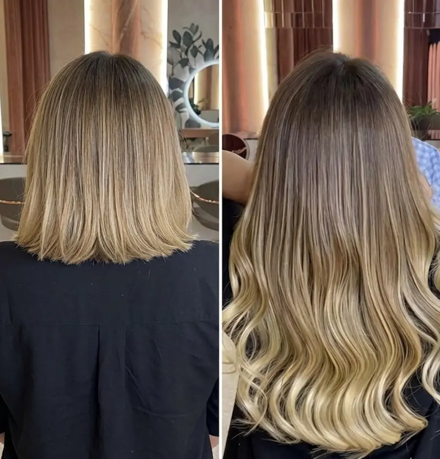 10 Tape Extensions aus 100% Echthaar für Haarverlängerung