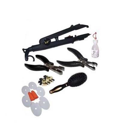 Komplettset für Haarverlängerung zum Schweißen