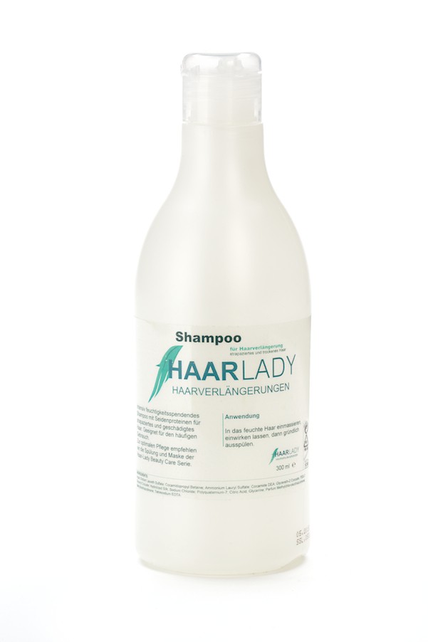 Shampoo für die Haarverlängerung, Haarverdichtung mit Echthaar, 300 ml