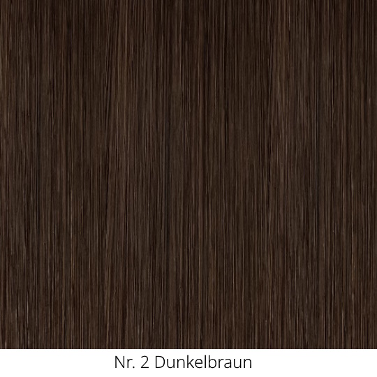 25 glatte Echthaarsträhnchen mit flachen Bondings 60 cm 0,5 Gramm