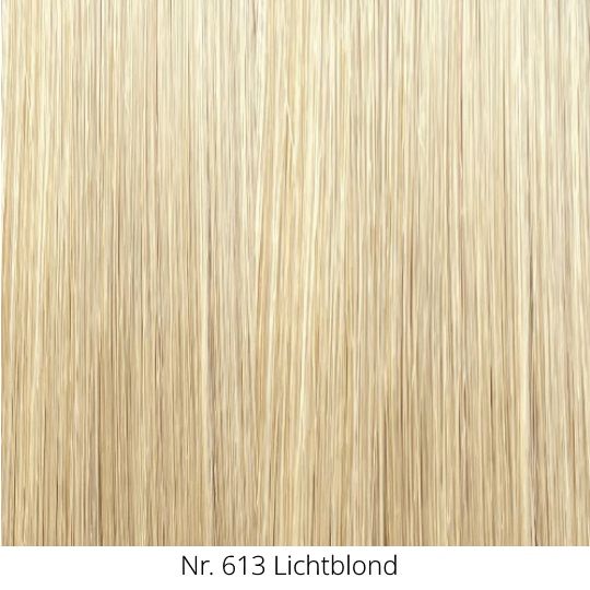Clip in Extensions Set für Haarverdichtung / Haarverlängerung aus Echthaar in 60cm, Größe M + GRATIS BÜRSTE