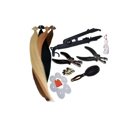 Starterset für Haarverlängerung | Haarverdichtung Komplettpaket