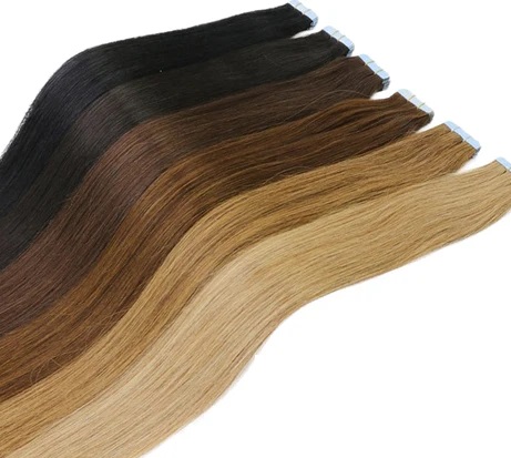 10 Tape Extensions aus 100% Echthaar für Haarverlängerung