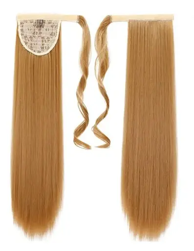 Pferdeschwanz, Zopf oder Haarteil, 50 cm lang, 100 g Echthaar