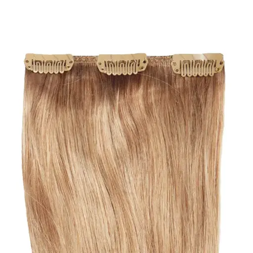Clip-in Extensions für Haarverlängerung mit 3 Clips
