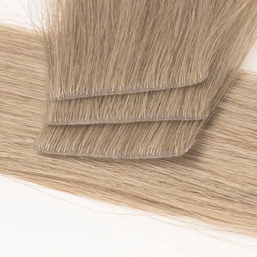10 Invisible / Unsichtbare Tapes Extensions aus Echthaar  für Haarverlängerung